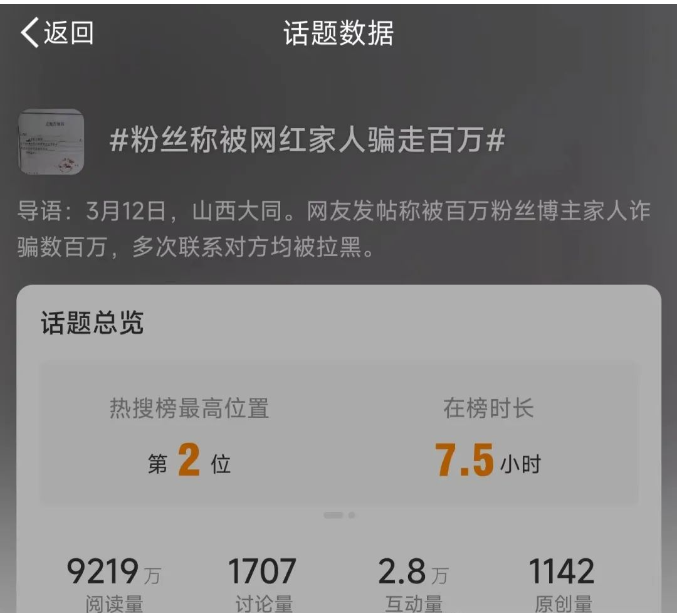 粉絲稱被網(wǎng)紅家人騙走百萬：詐騙背后的心理學